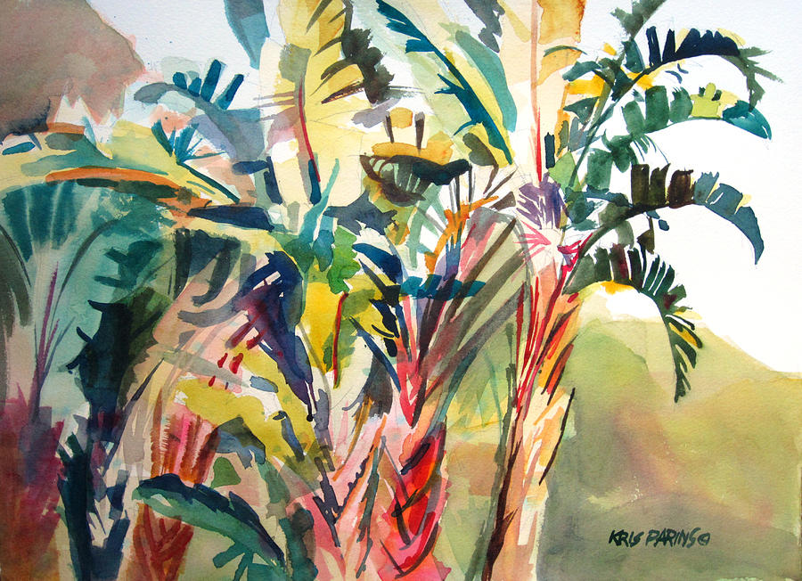 Tropical Punch Painting by Kris Parins