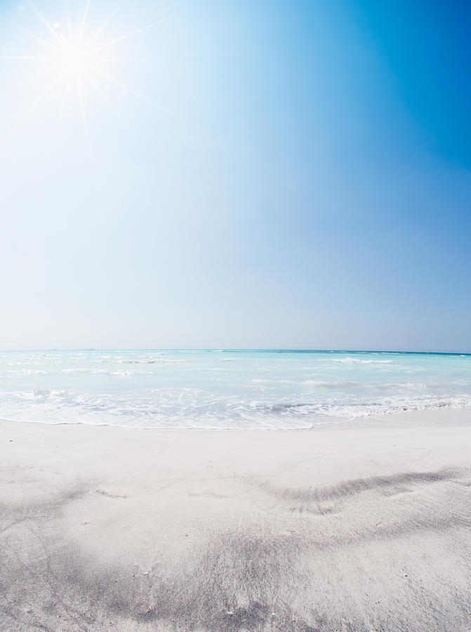 Tropical Sand Summer Beach Landscape Photograph by Franckreporter