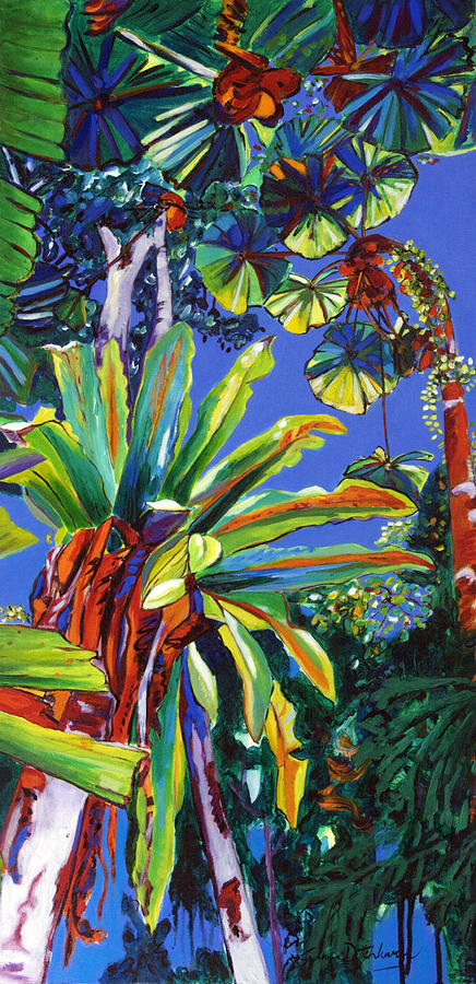 Nature Painting - Tropical Splendour by Sylvia Ditchburn