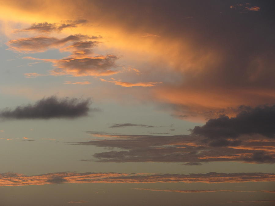 Tropical Sunset Sky Photograph by Anita Burgermeister