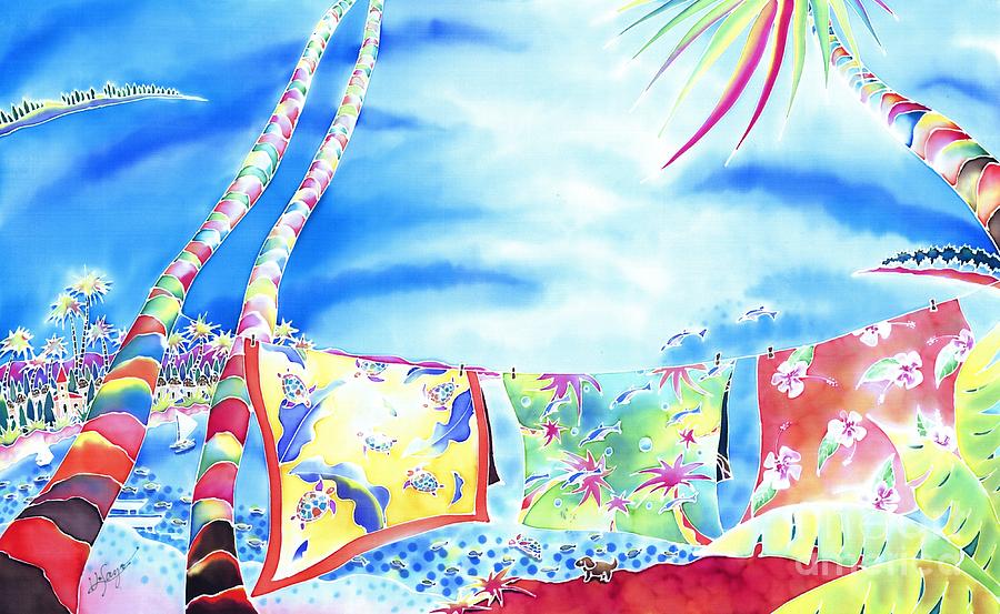 Tropical wind Painting by Hisayo OHTA