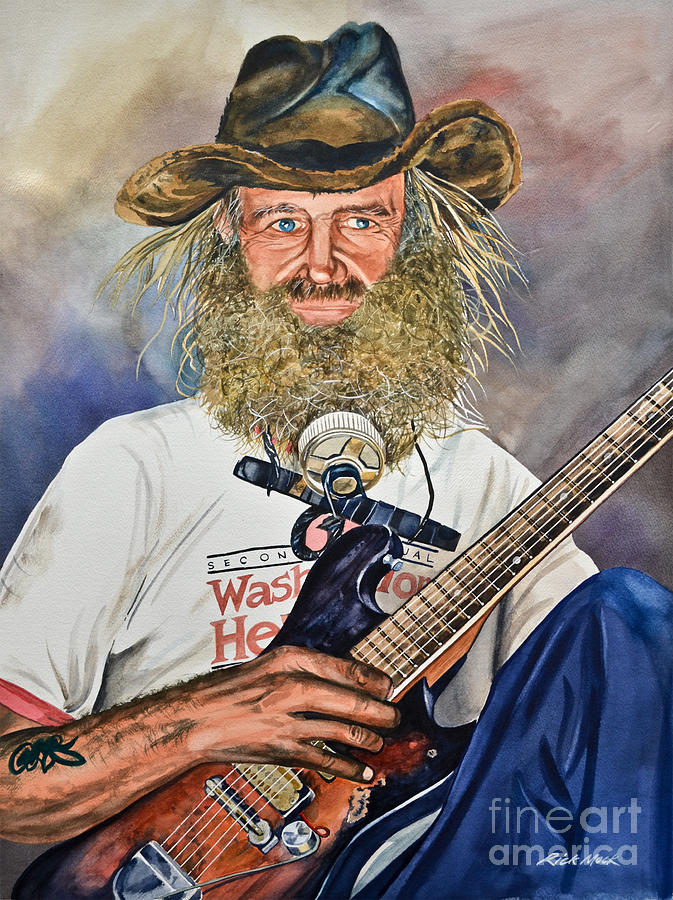 Troubador Painting by Rick Mock - Fine Art America