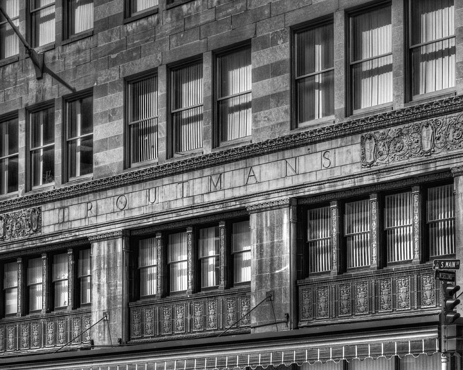 Troutmanns Building Photograph by Coby Cooper