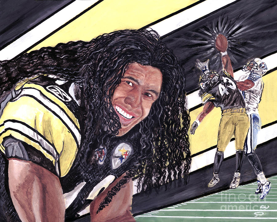 Troy Polamalu Art Prints for Sale - Fine Art America