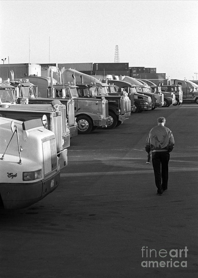 Truck Drive Photograph by Jim West