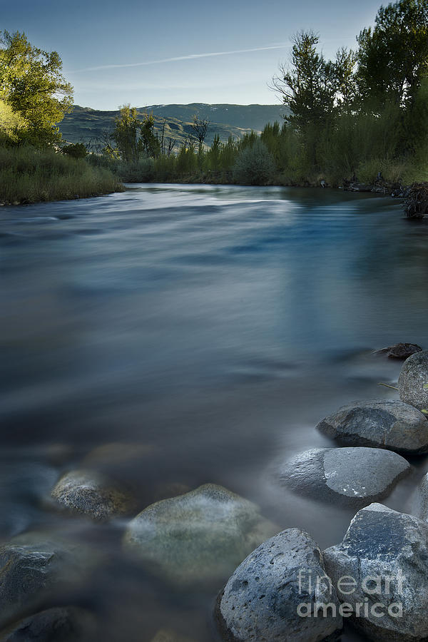 Truckee River Photograph by Dianne Phelps