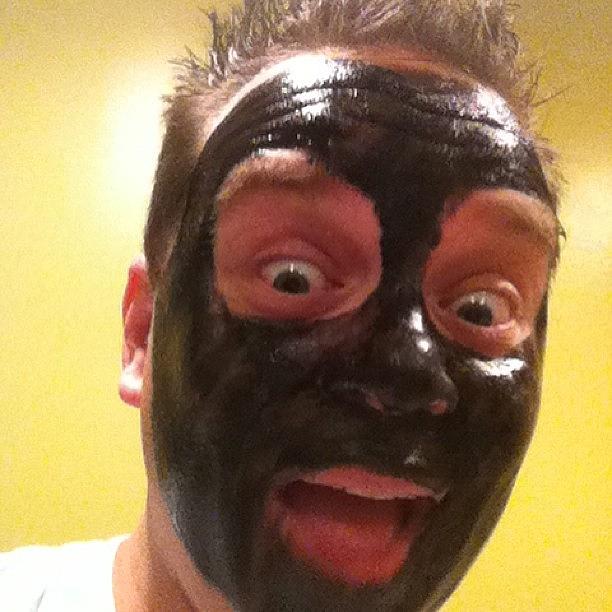 Purifying Photograph - True Blue Spa #blackberrymask by Steven Griffin