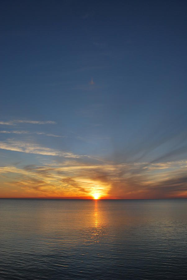 True Blue Sunset Photograph by May Photography - Fine Art America