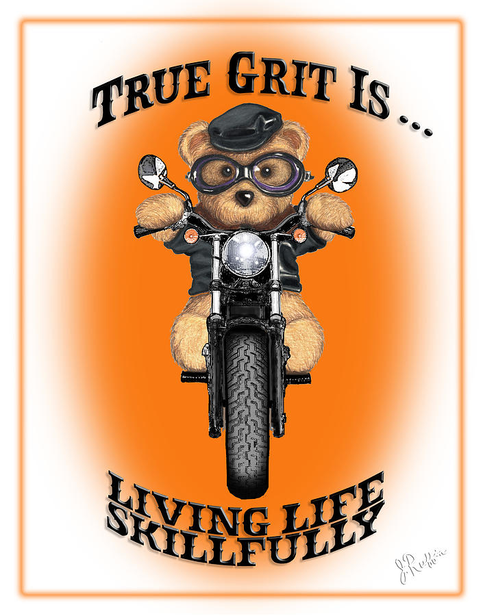 True Grit Digital Art by Jerry Ruffin