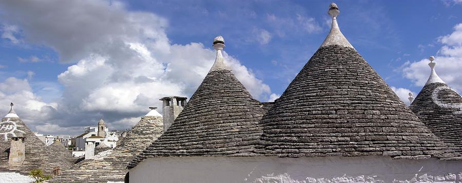 Trullo Cottages Photograph by Tony Craddock/science Photo Library