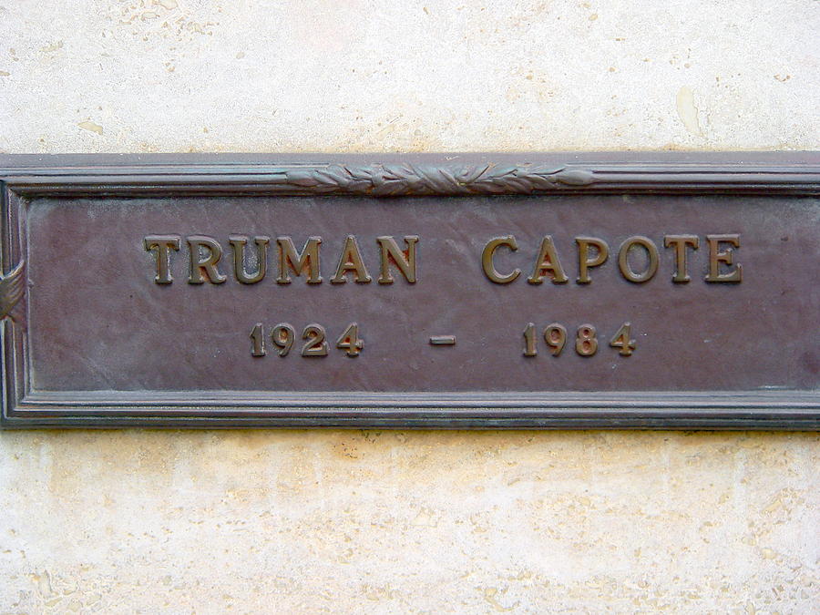 Truman Capote Grave Photograph by Jeff Lowe