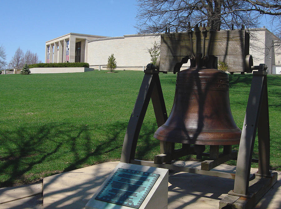 Truman Library and Liberty Bell Photograph by Ellen Tully