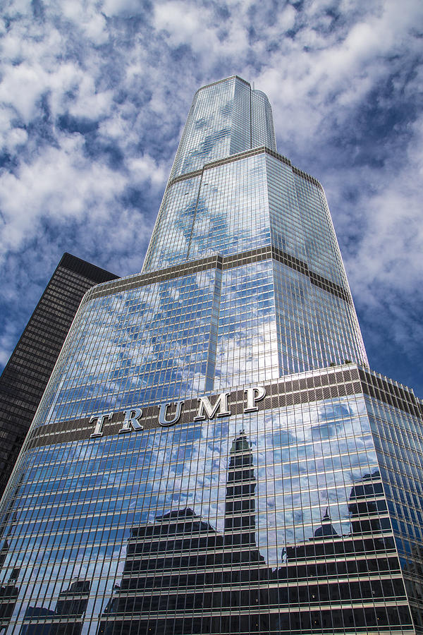 Trump Tower and sky  Photograph by John McGraw