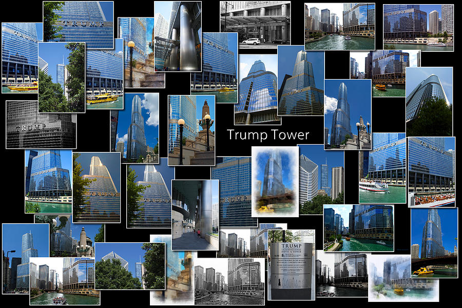 Trump Tower Collage Photograph by Thomas Woolworth