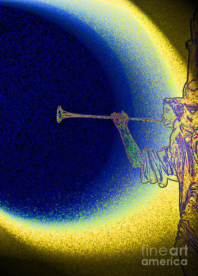 Trumpet Moon Photograph by First Star Art
