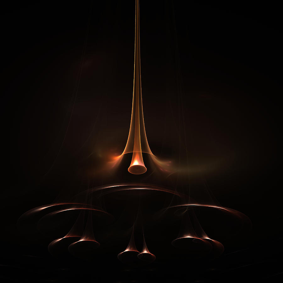 Trumpet of Doom Digital Art by Richard Ortolano