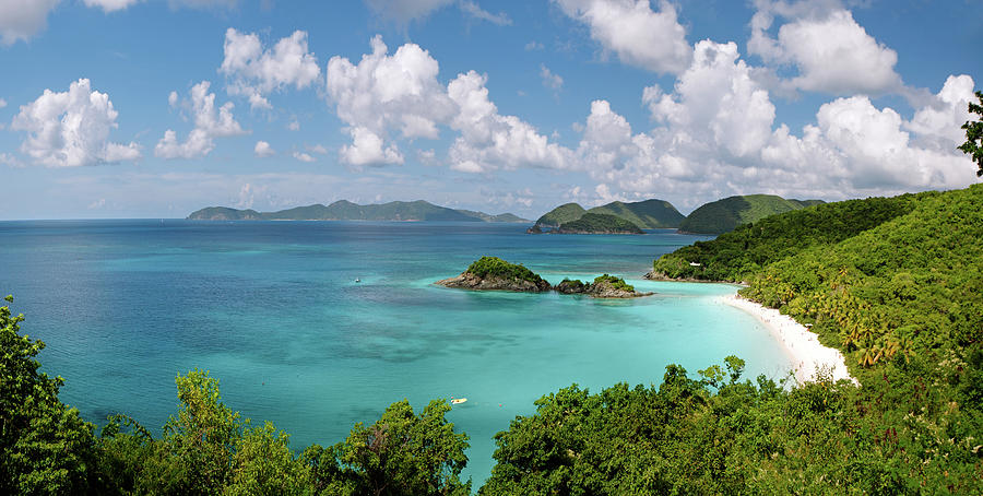 Trunk Bay Caribbean Photograph by M Swiet Productions