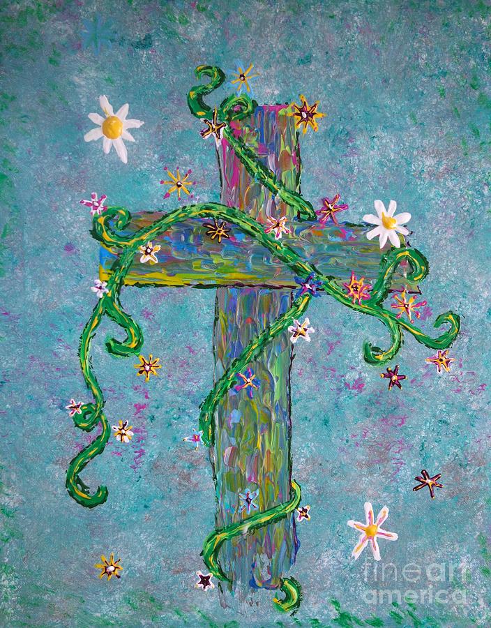 Trust In Him Painting by Jacqueline Athmann