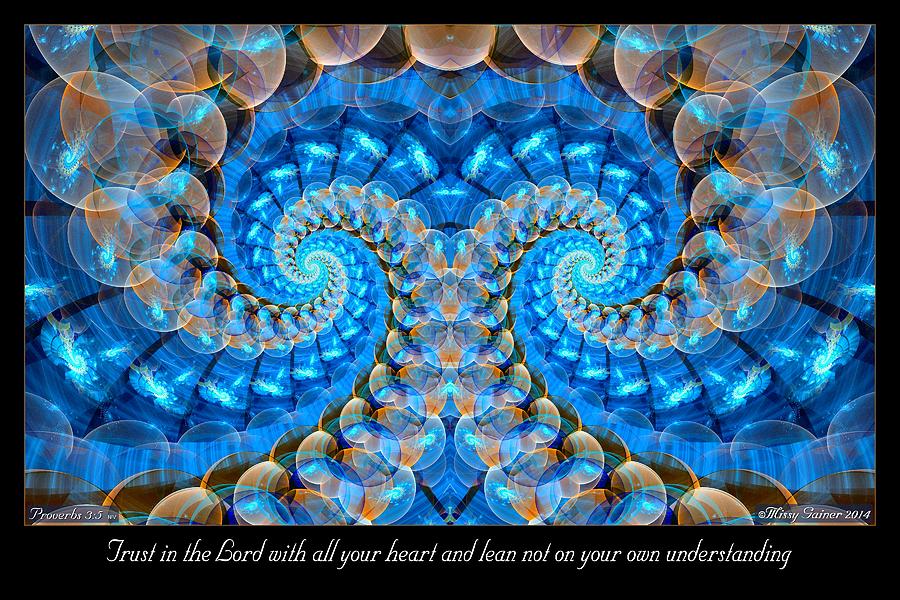 Trust in the Lord Digital Art by Missy Gainer