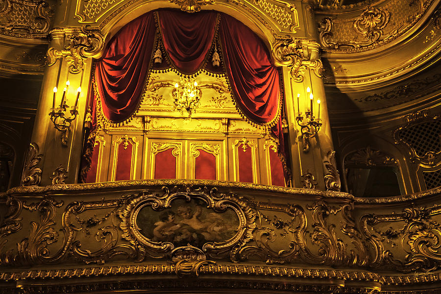 Tsars Box 2 - Mariinsky Theater - St. Petersburg - Russia Photograph by Madeline Ellis
