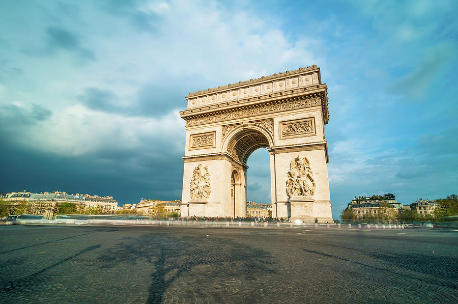 Tthe Arc De Triomphe, Paris Photograph by Mmac72