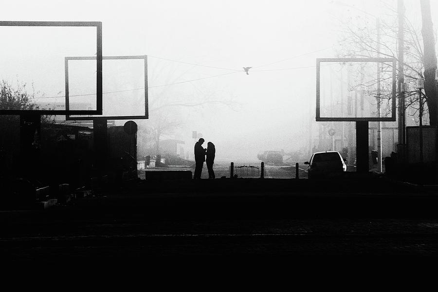 Black And White Photograph - Tu Mas Promis by Bogdan Bousca