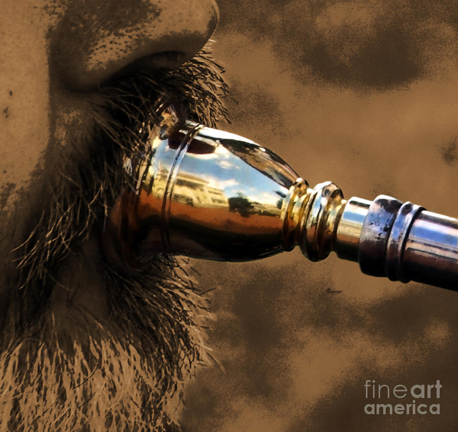 Tuba Photograph - Tuba Gloss by Steven Digman Tuba Photograph - Tuba Gloss by Steven Digman