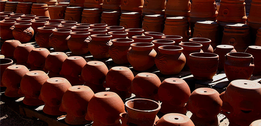 Tubac Pottery Factory Photograph by Joe Kozlowski