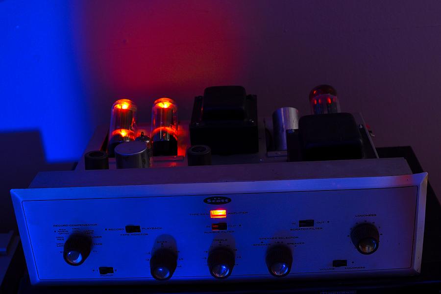 Tube Amp Valve Amplifier Photograph by Robert Loe