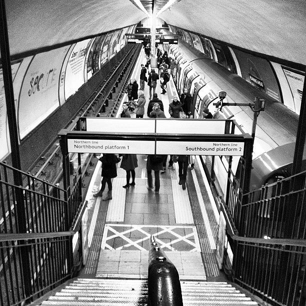 London Photograph - Tube Station by Ash Williams