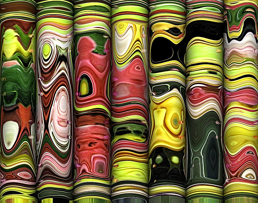 Tubular 1 Digital Art by Wendy J St Christopher