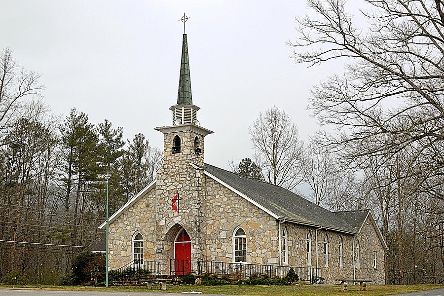 Church Photograph - Tuckaleechee United Methodist Church #1 by Joel E Blyler