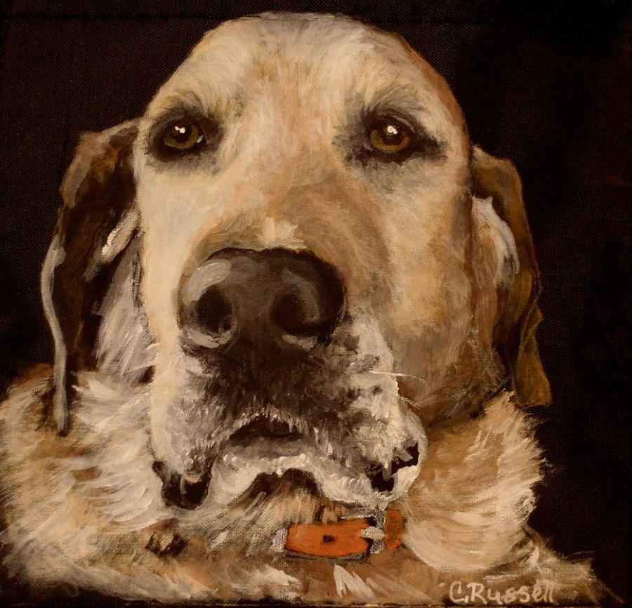Tucker Painting by Carol Russell
