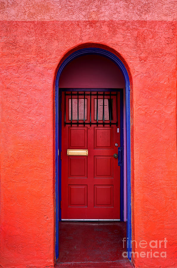 Tucson Doorway Photograph by Vivian Christopher