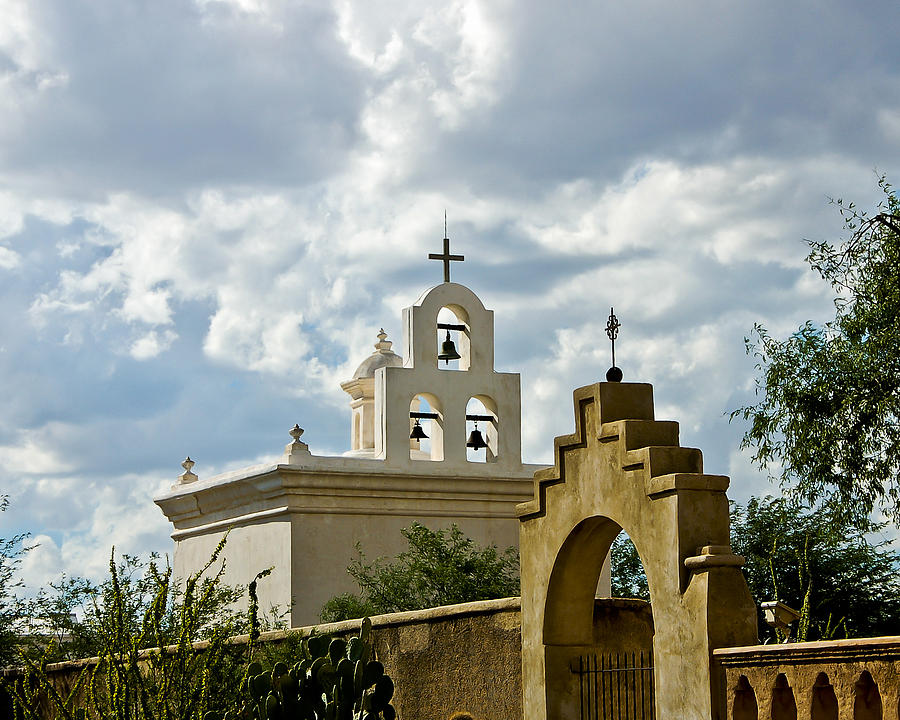 Mission Photograph - Tucson - San Xavier by Jon Berghoff