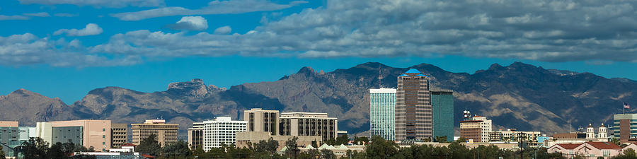 Tucson Skyline Photograph by Ed Gleichman