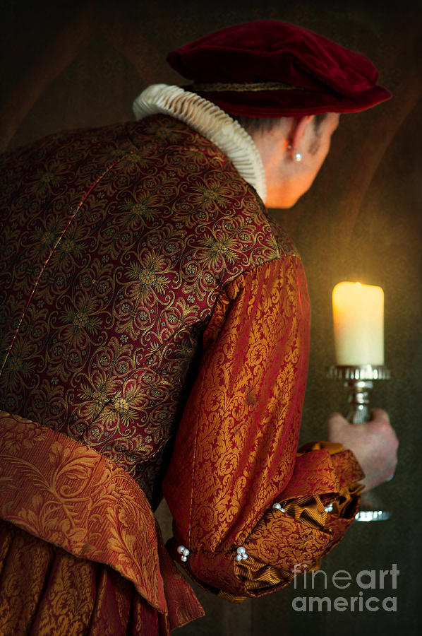 Tudor Man With Candle Photograph By Lee Avison Fine Art America