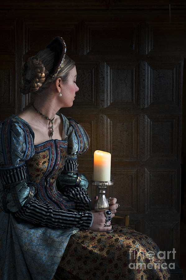 Tudor Woman With A Candle Photograph By Lee Avison Pixels 0339