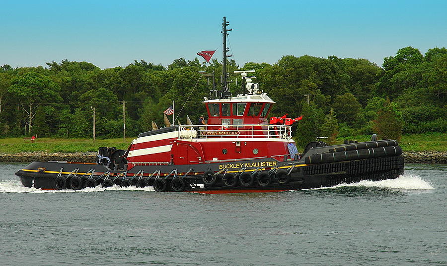 Tug Boat Photograph by Bruce Carpenter