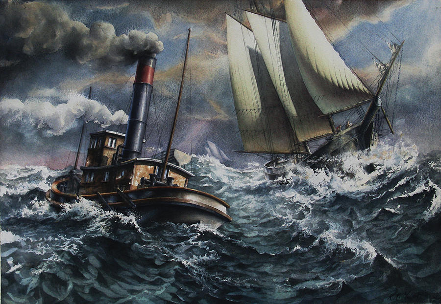 tugboat-and-lumber-schooner-in-storm-miller-keith.jpg