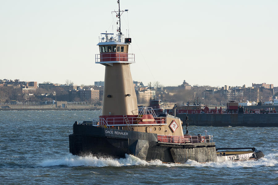 Tugboat Dace Reinauer Photograph by Kenneth Cole