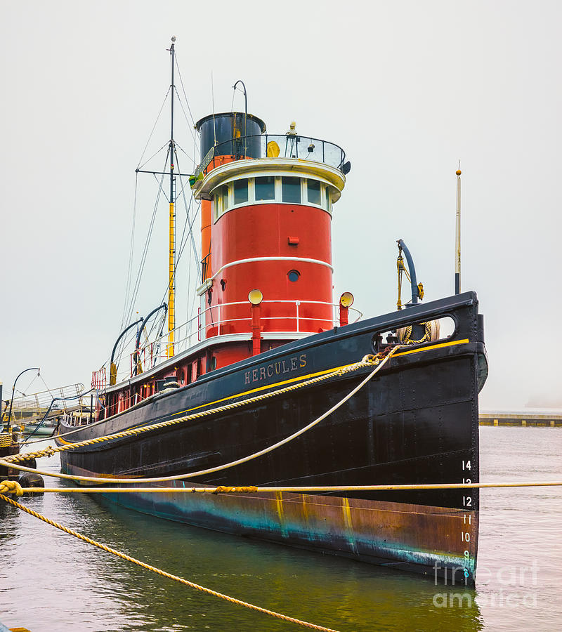 Tugboat Hercules Photograph by Jerry Fornarotto