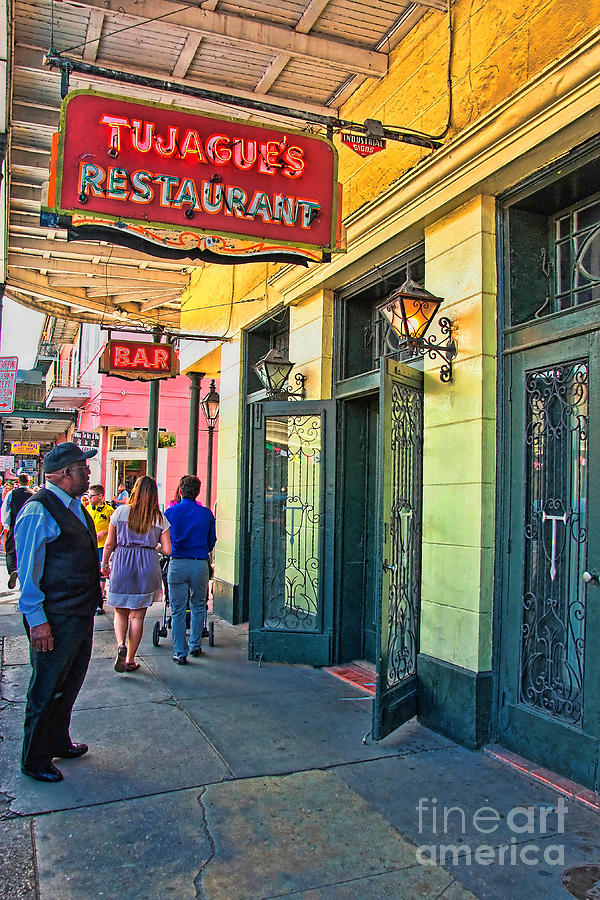 Tujagues Restaurant French Quarter New Orleans Photograph by Kathleen K Parker