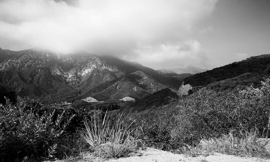 Black And White Photograph - Tujunga Hills  by Gilbert Artiaga