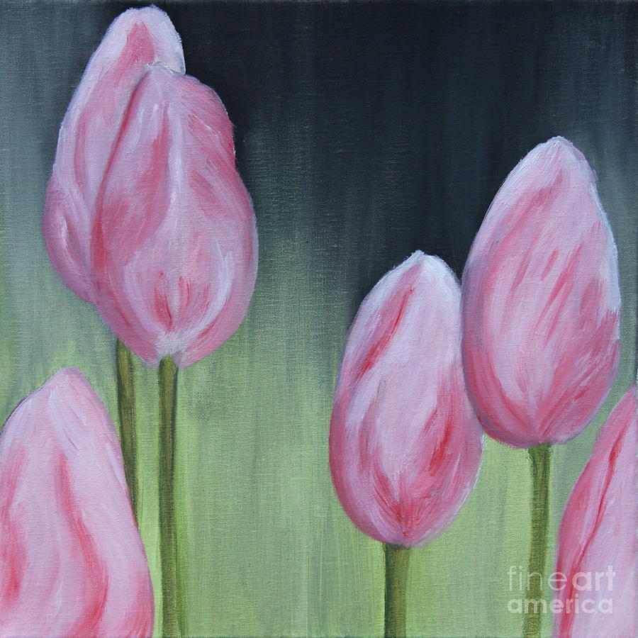Tulip Painting - Tulip Dream - Oil Painting by Christiane Schulze Art And Photography