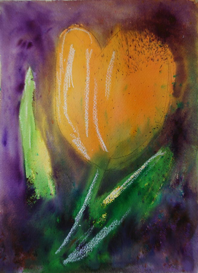 Tulip time Painting by Betty-Anne McDonald