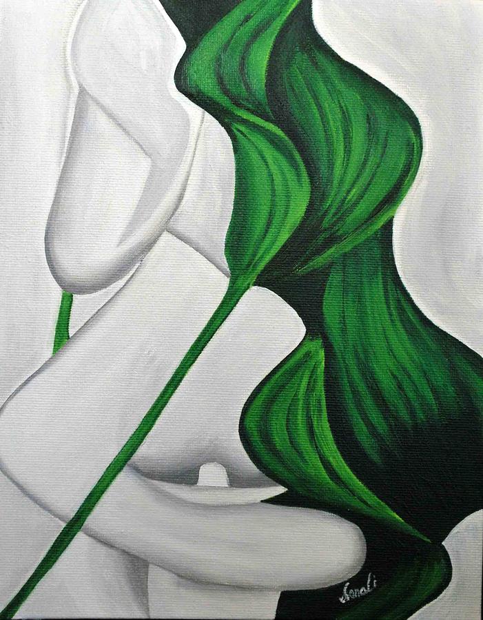 Tulips 1 Painting by Sonali Kukreja