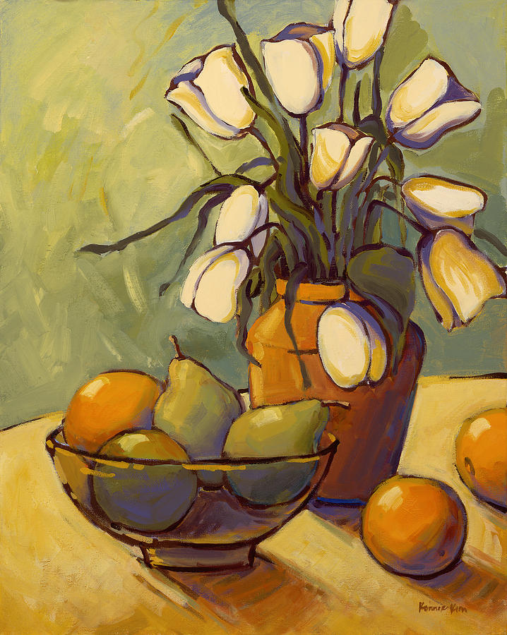 Tulip Painting - Tulips 2 by Konnie Kim