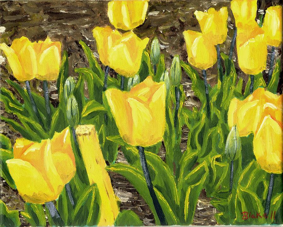 Tulip Painting - Tulips by Blake Grigorian