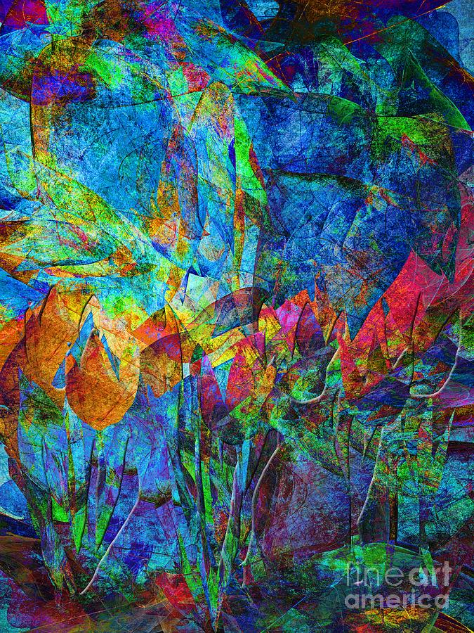 Tulips Digital Art by Klara Acel